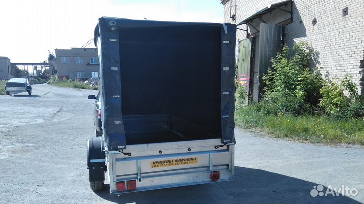 Прицеп кмз 7194 С1М мастер-м 2,7 м. с тентом 1,5 м