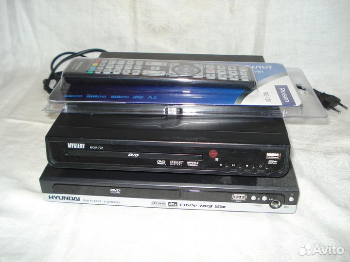 DVD плееры Mystery и Hyundai