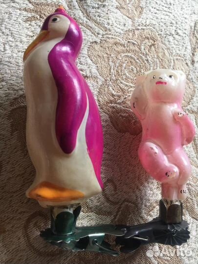 Елочные игрушки СССР
