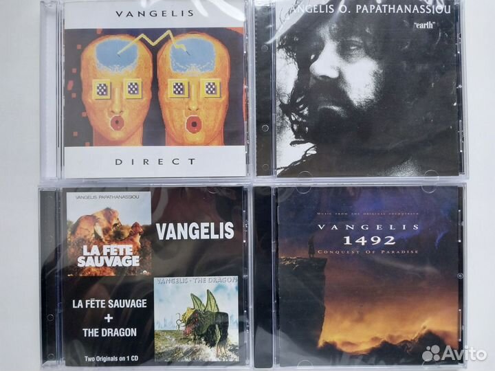 CD диски Demis Roussos, Vangelis, Aphrodites Child