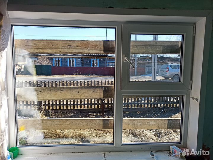 Окна пластиковые пвх бу размер