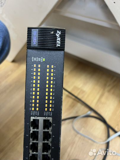 Zyxel ES-2024A управляемый коммутатор