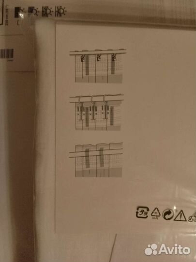 Гардины Dytag IKEA лён дютог