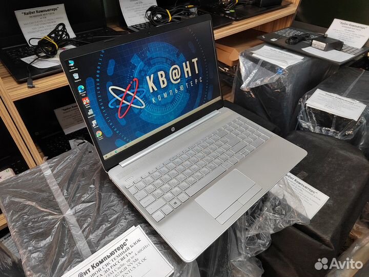 Новенький ноутбук HP 15 на гарантии