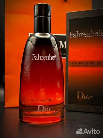 Духи dior fahrenheit 100мл Дубай
