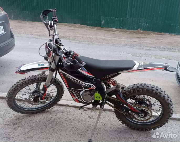 Электромотоцикл White Siberia Belluga 6000W новый