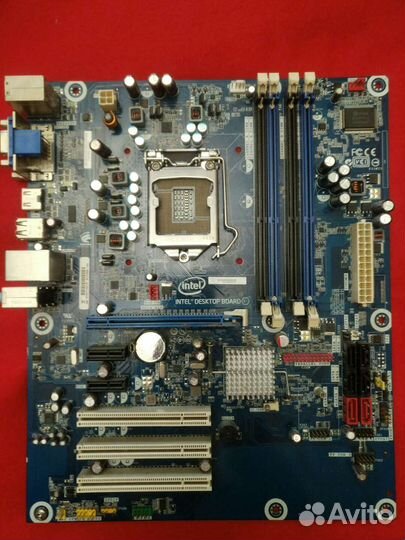 Материнская плата intel DH55HC +процессор intel i7