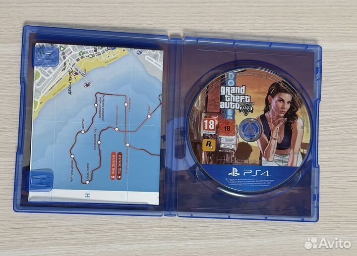 Диск на ps4/ps5 GTA 5