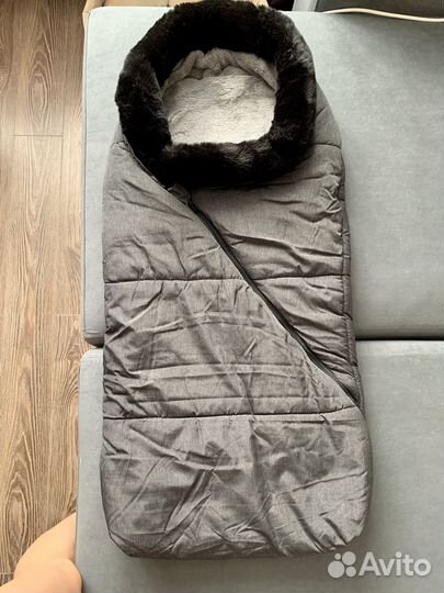 Конверт зимний в коляску 90*48