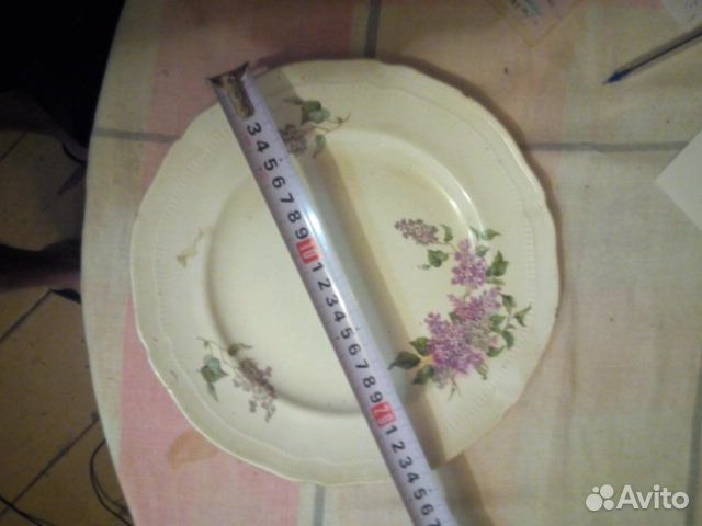 Тарелка ранний СССР