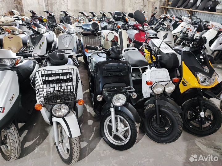 Скутер из Японии 49 кубов с Гарантией