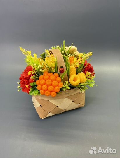 Осенний букет / Цветы воспитателю,няне / Мыло