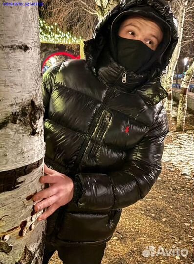 Пуховик Ralph Lauren глянцевый