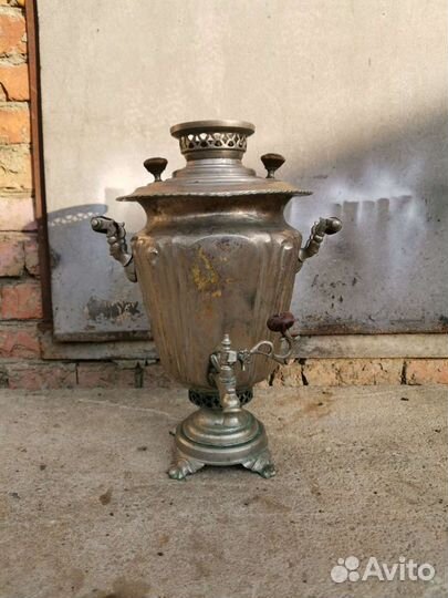 Самовар царский редкий мастер Панаргин в Туле хром