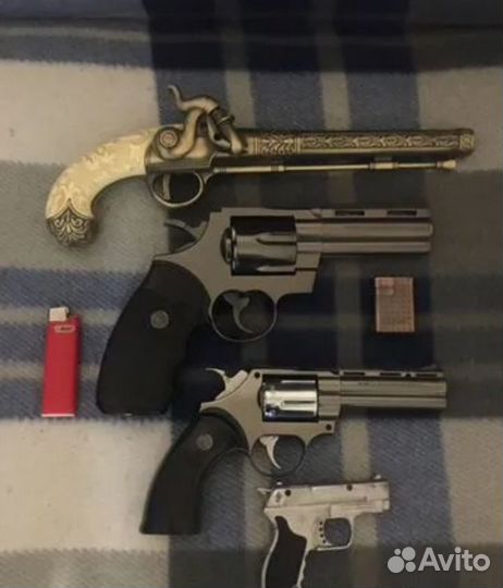 Зажигалки пистолеты коллекционные