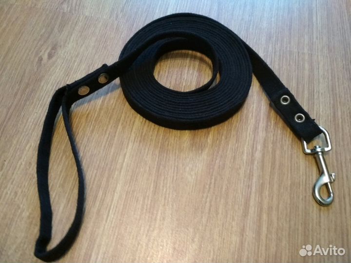 Поводок для собак х/б ремень нов 5 м. Дост