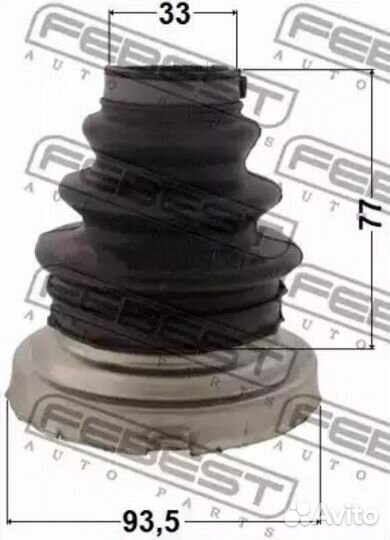 Febest 1915-E70 Пыльник шрус внутренний комплект 5