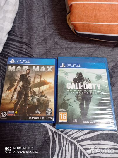 Диски игры для ps4