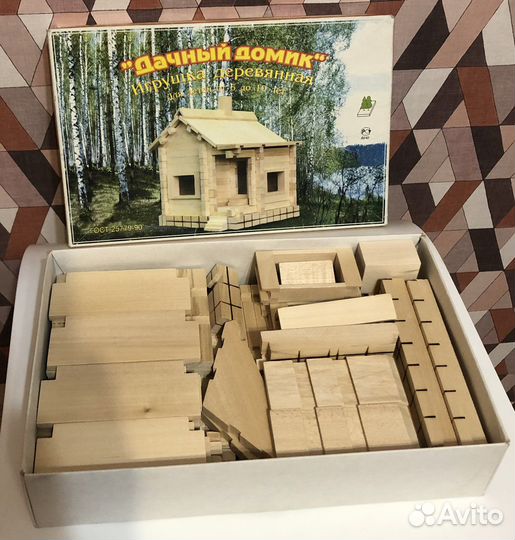 Конструктор деревянный «Дачный домик»