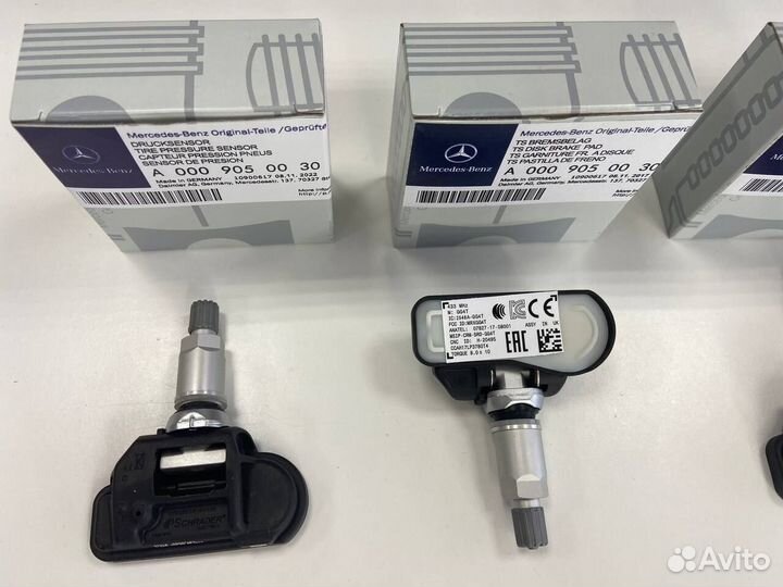 Датчики давления шин Мерседес A0009050030