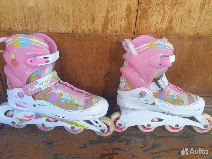 Роликовые коньки раздвижные