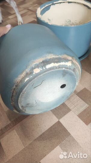 Керамические горшки для цветов бу