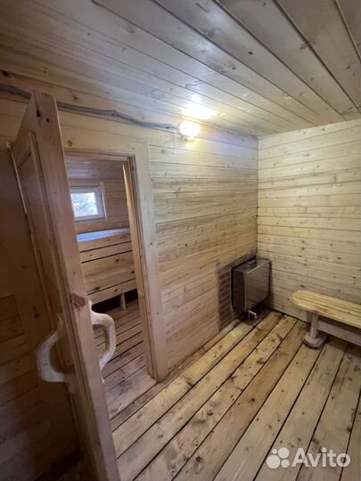 Русская баня на дровах