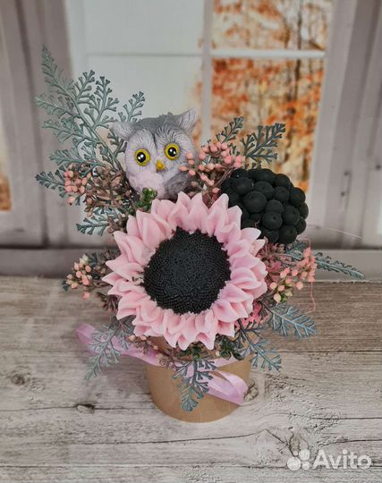 Бюджетные букеты из мыла 1 сентября