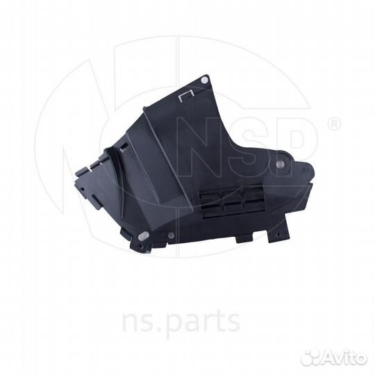 Пыльник двигателя левый renault logan (04-09)