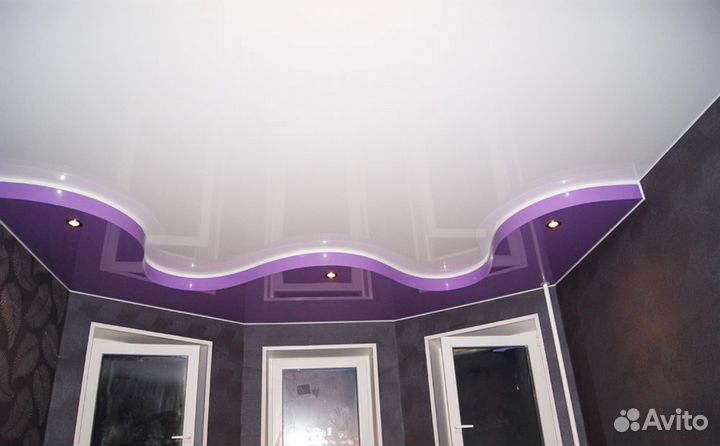 Натяжные потолки вид 145