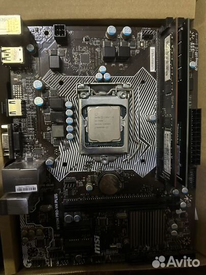 Материнская плата, оперативная память и бп