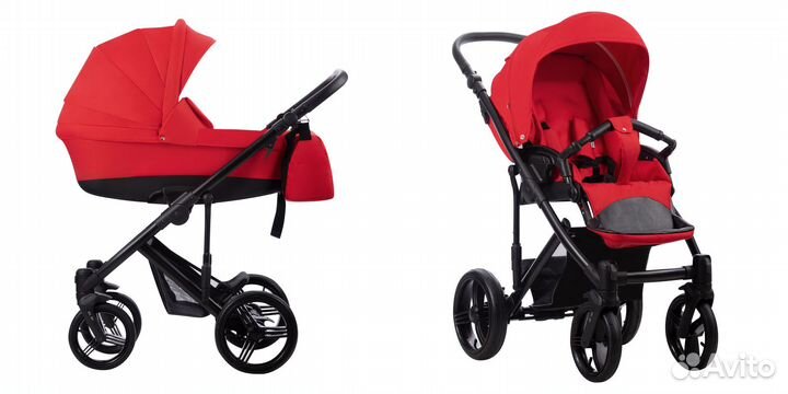 Коляска новая 2в1