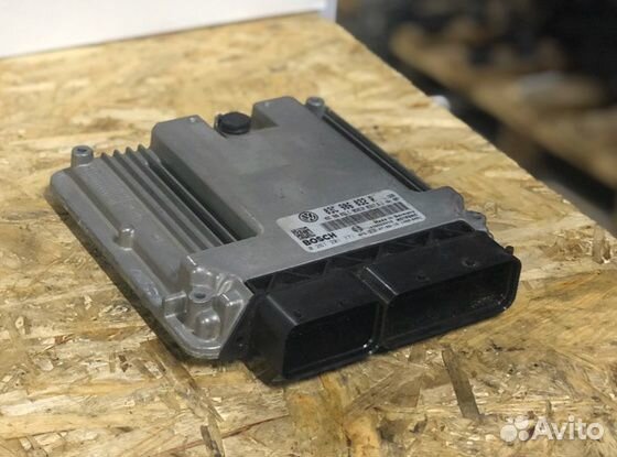 Блок управления эбу двс BLG б/п 70800км по Японии