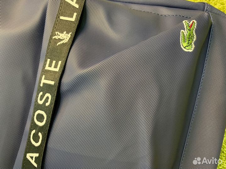 Рюкзак Lacoste / синий, черный, зеленый