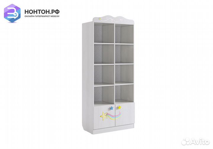 Стеллаж Чудо белый рамух