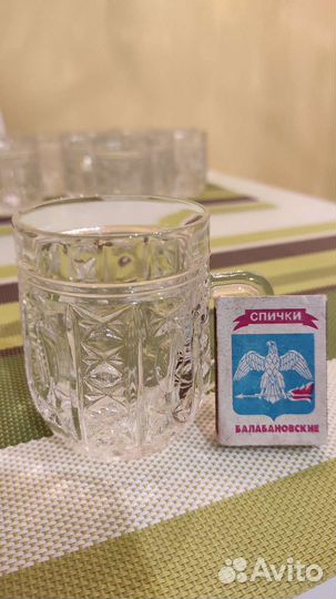 Хрустальная кружка СССР