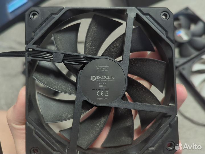 Вентиляторы 120мм 3- 4pin и 1-3pin