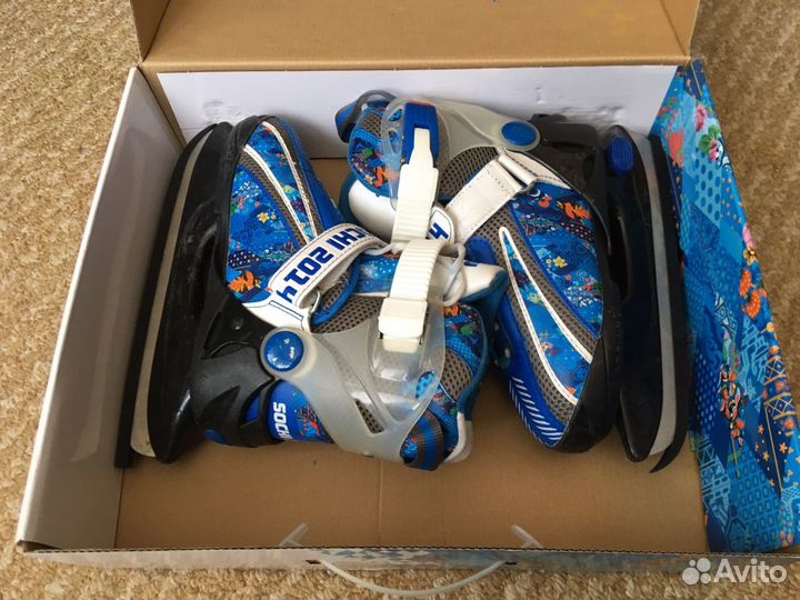 Коньки детские раздвижные