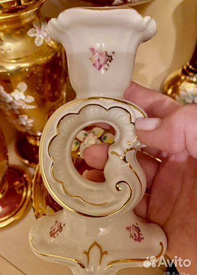 Подсвечник Weimar Германия 2 шт. Винтаж