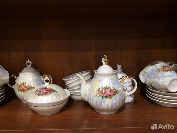 Фарфоровый чайный сервиз СССР