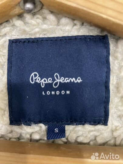 Пальто джинсовое