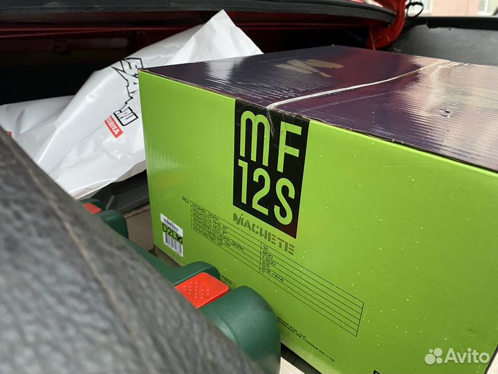 Комплект сабвуфера Machete MF12S новый