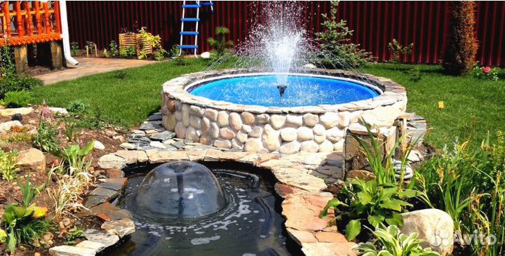 Бассейн пластиковый для дачи 1,85х0,6м (1,6куб.м)