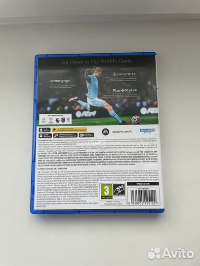 Игра для приставки ps5 ea fc 24