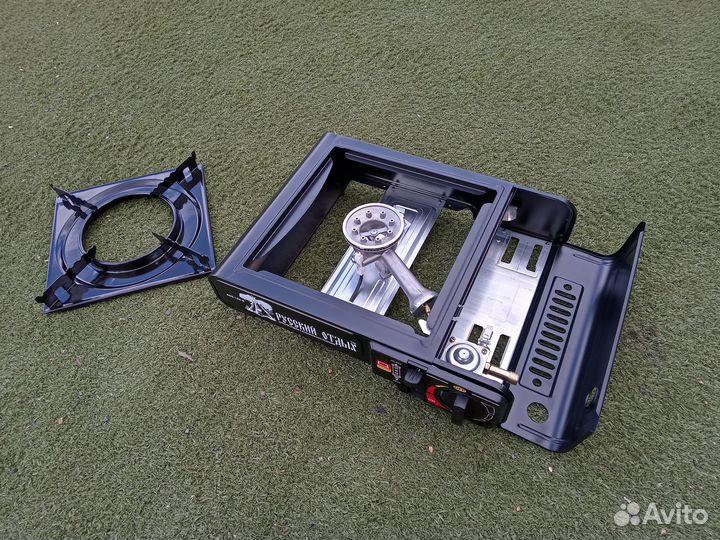 Плита газовая портативная с переходником