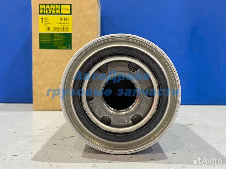 Фильтр масляный Cummins ISB 5,9 л D93.5 H177 мм