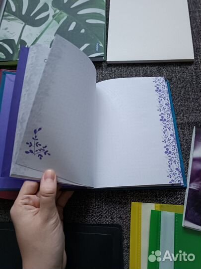 Скетчбуки, блокноты, тетради на кольцах, папки