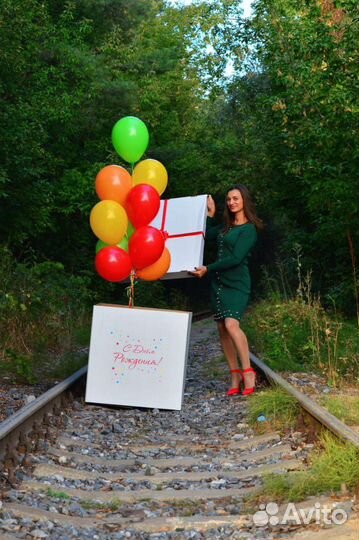 Коробка для шаров/подарков