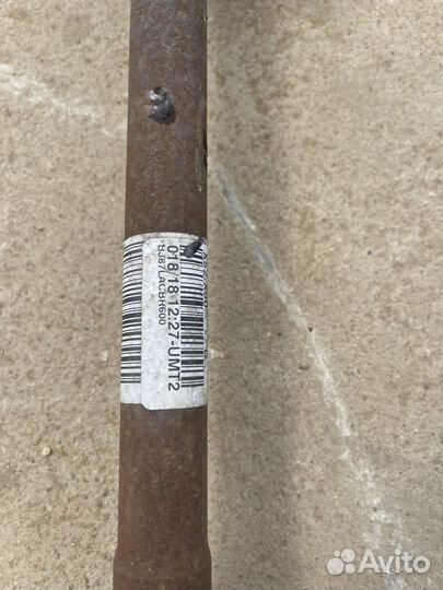 Привод передний правый renault sandero 2