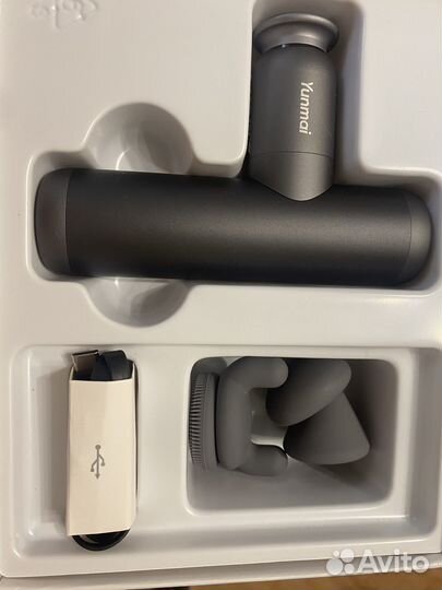 Перкуссионный массажер Yunmai mini новый